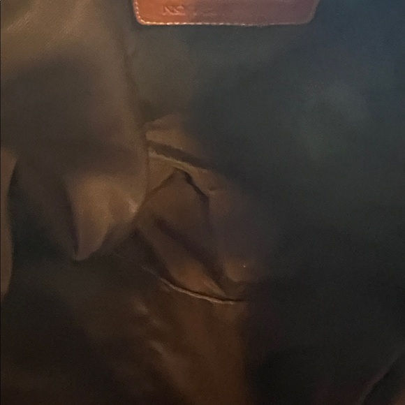 Vintage Coach Ergo 6617 Tan and Brown Patterned Hobo Bag - Picture 6 of 13